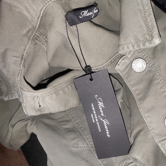 MAVI Katy Jacket In Khaki Twill Sz XS - Picture 7 of 8